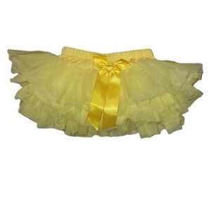 Tulle Tutu Skirt Golden Yellow Baby Girl 3-6 months
